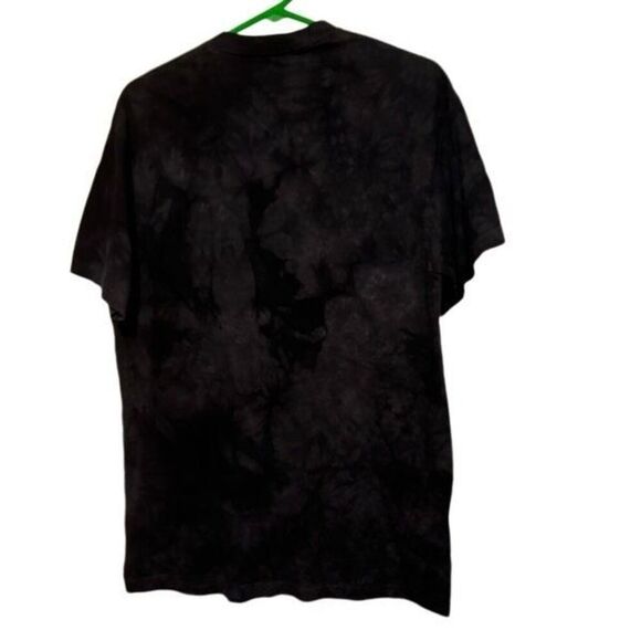 The Mountain Size Medium Black Tie Dye Biker T-Shirt - Picture 4 of 4